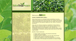 Desktop Screenshot of nativerootsnursery.com